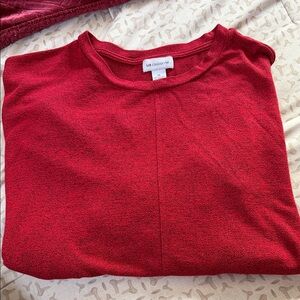 Liz Claiborne Vibrant Red Pullover